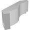 Ekena Millwork 3-in. W x 8-in. D x 8-in. H Copenhagen Architectural Grade PVC Knee Brace BRCP03X08X08CHG - alternate 6